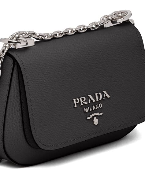 prada saffiano promenade handbag nero|Prada saffiano shoulder bag review.